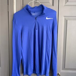 Nike Blue Purple Long Sleeve Pullover